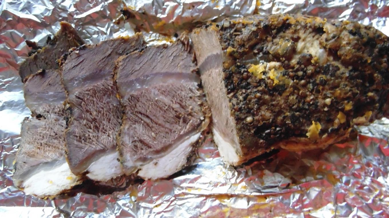 Запеченное мясо в духовке в фольге говядина